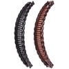 2 Pack One Black And One Brown Large Banana Clips