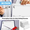 Watersay 36 Pack Prescription Pads for Doctors Rx Pad Pharmacist