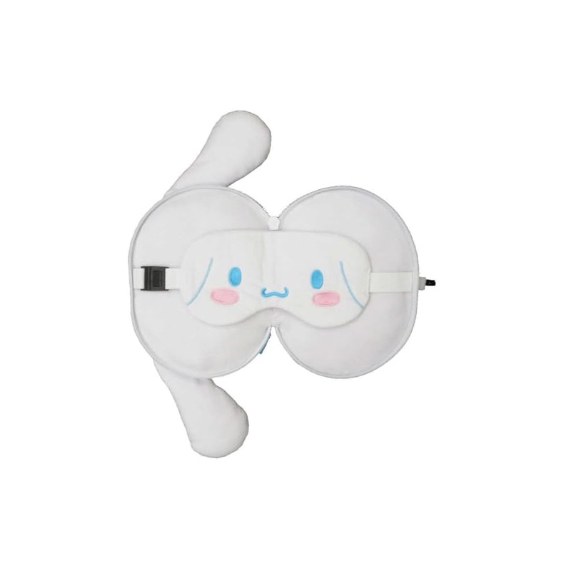Sanrio Eye Mask Travel Cushion Cinnamoroll, One size
