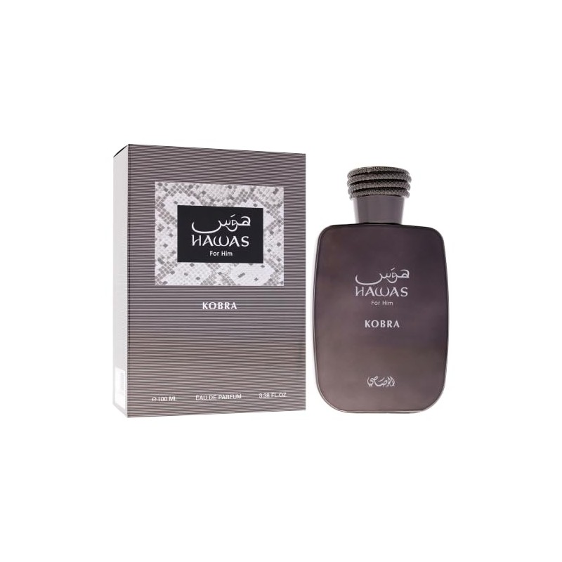 Hawas Collection - Kobra by Rasasi for Men - 3.38