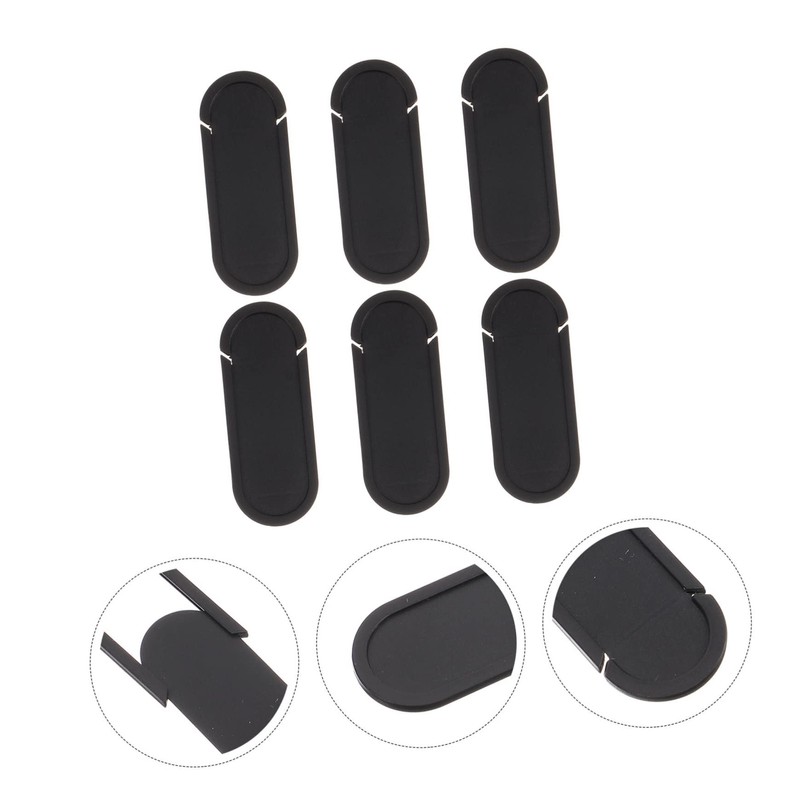 LALAFINA 6pcs Sliding Webcam Cover for Privacy Protection Ultra Thin