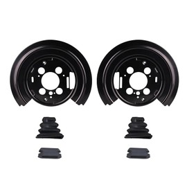 KUAMZEEI 924-235 2Pcs Rear Brake Dust Shield Backing Plate For Ram Models 1500 2015-2018 For Ram Models 1500 Classic 2019-2021 Replaces#4779823AC