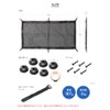 E-Supply EEX-CBH10BK Cable Tray, Mesh, Under Desk, Net Type, Width