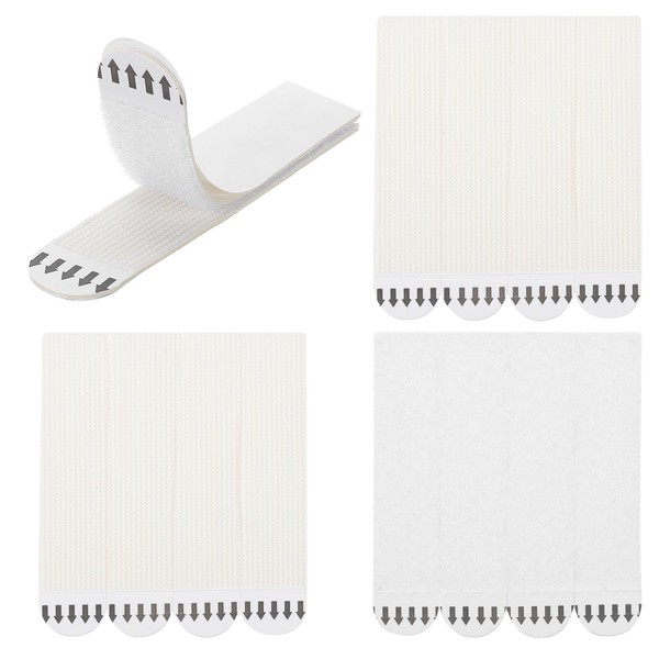 PATIKIL 64-Pairs (128 Strips) Picture Hanging Strips, Heavy Duty Picture