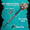 Shot! Gnarly Shredda Steel Tip Dart Set 90% Tungsten Dart