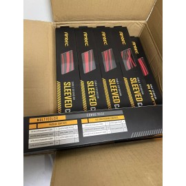 Antec ***NEW Antec Sleeved Cable  -  Power Supply Cable Extension Kit  ( RED & Black )