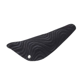 Fenix Cycles 16" Banana Saddle Swirl Velour, (Black)