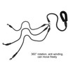 Dog Leash 360° Rotation Reflective Dog Walking Leash with Foam