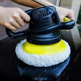 KOLZEMV 5 pieces 10 inch woolen polishing hood set polishing pad polishing pad polishing pad cover polishing sponge car polishing machine polishing cloth car for car polishing machine