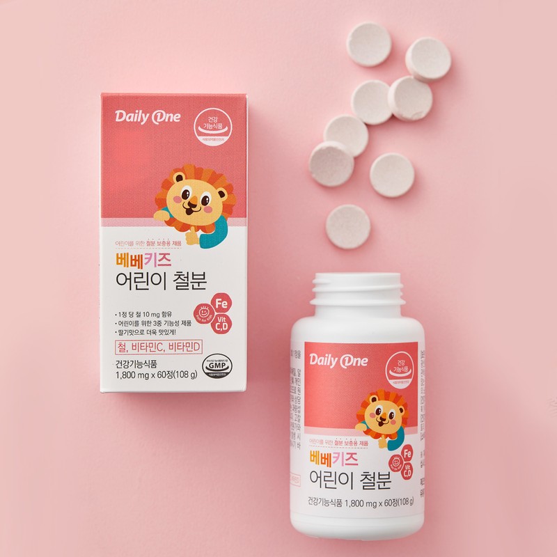 DAILYONE Daily One Bebe Kids Children's Iron 1,800mg