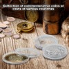 G-PLUS Coin Capsule Holder Fit for 3.5inch 10oz Silver Rounds