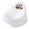 'Bieco Children's Toilet Seat White with Cars Theme Formula Race