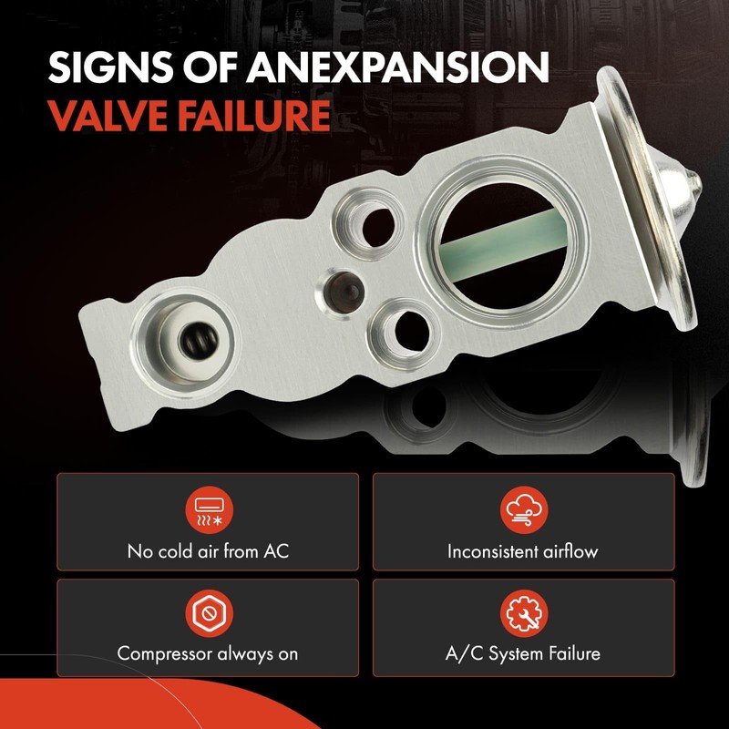 A-Premium A/C Expansion Valve Compatible with Toyota Camry 2018-2023, RAV4