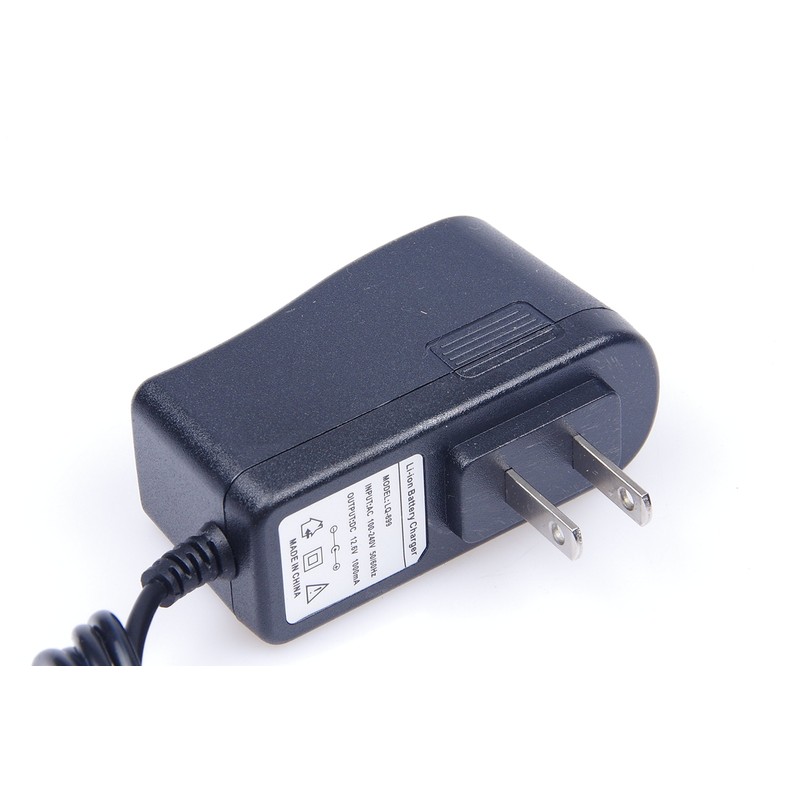 KNACRO Universal 12.6V 1A Power Supply Adapter 100V-240V AC to
