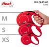 Flexi New Classic Cord Red Medium 5m Retractable Dog Leash/Lead