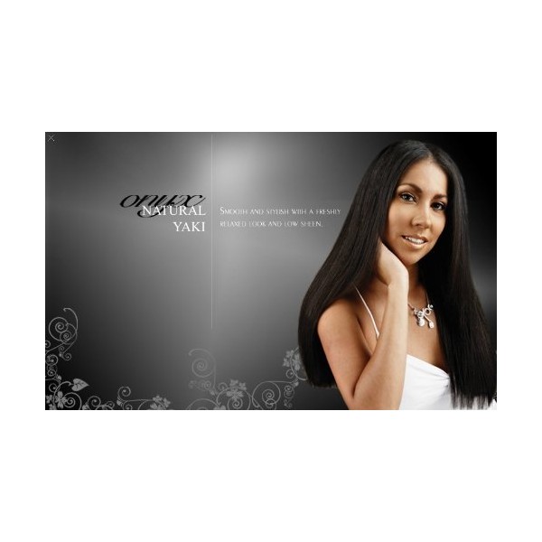 ONYX, 100% Elite Human Hair, Natural Essence Yaki, Affiliated with