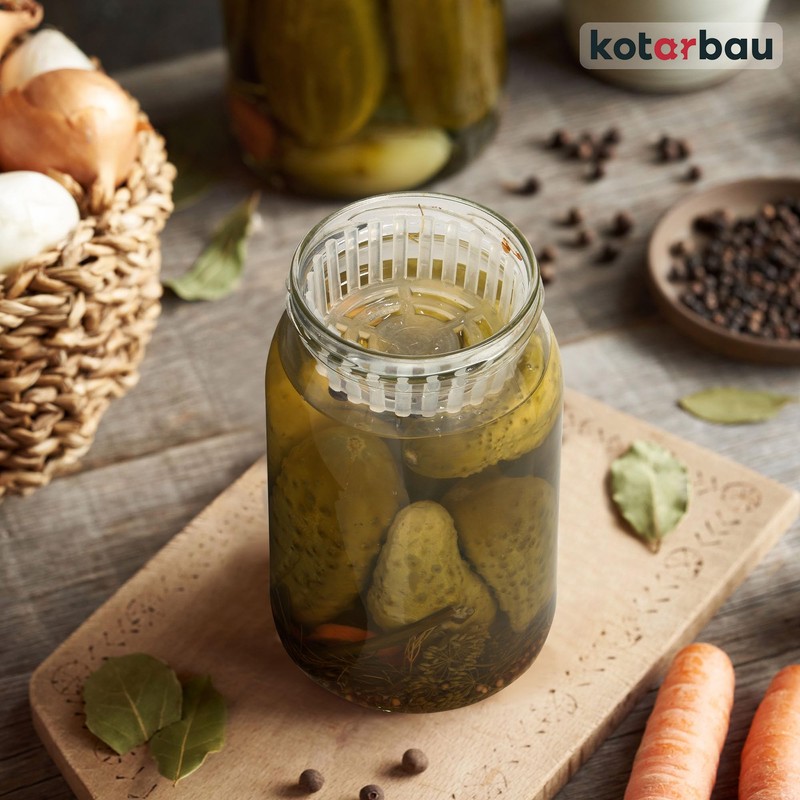 KOTARBAU® Set of 24 Fermentation Weight for Preserving Jars, Diameter