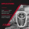E-Z LOK Threaded Insert for Soft Wood, Zinc Hex-Flanged Thread