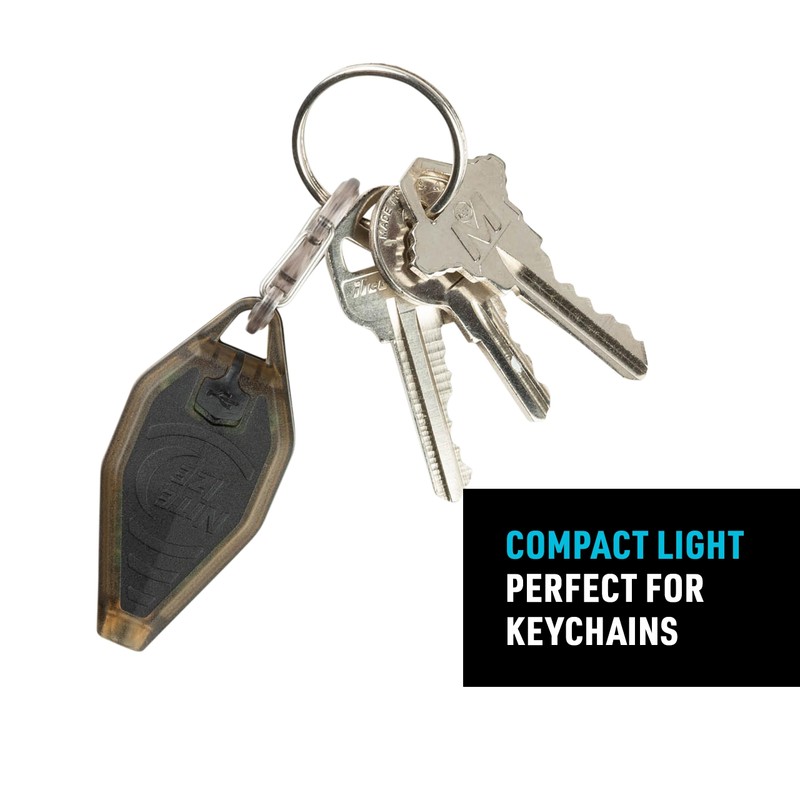 Nite Ize Radiant Rechargeable Microlight - Rechargeable Keychain Flashlight with