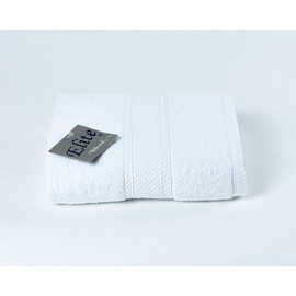 Hilasal Toalla de Baño Linea Elite, Color Blanco 100% algodón