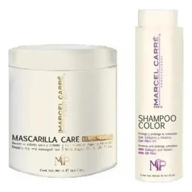 Mascarilla Care Marcel Carré 500g + Shampoo Color 300ml
