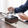 ZENATION Japanese Style 950ml Glass Teapot with Removable Infuser, Stovetop