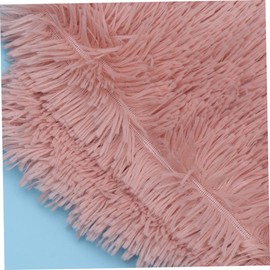 BESPORTBLE 1Pc Plush Warm Pets Blanket for Dogs and Cats Pink for Winter Plush Material for Calming Sleep for Indoor Use