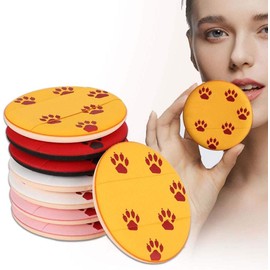 Set Esponja Maquillaje Para Rostro, 8 Piezas De Base De Maquillaje Esponjas De Maquillaje De Hojaldre Esponjas De Soplo Secas Y Húmedas De Doble Uso, Cat Paw Beauty Makeup Sponge Puff Herramientas De Maquill