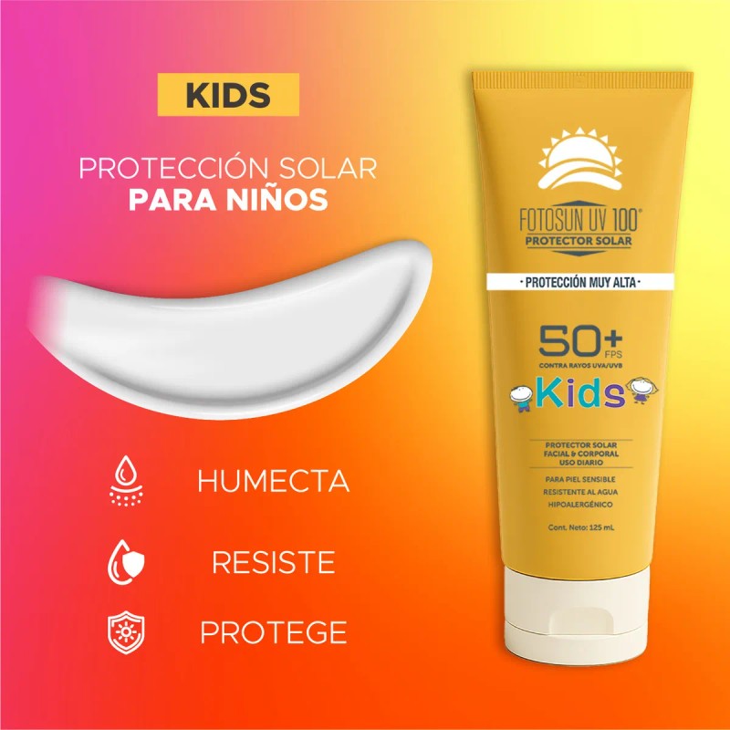 Protector Solar Facial Cuerpo Bloqueador Fps Fotosun Kit