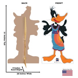 Cardboard People Daffy Duck Life Size Cardboard Cutout Standup - Space Jam: A New Legacy (2021 Film)