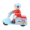 Clockwork Scooter Motorcycle Retro Decorative Metal Wind Up Motorcycle Mechanical