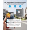 GoveeLife Refrigerator Freezer Thermometer 2 Pack, Bluetooth Temperature Sensor with