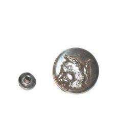 Tandy Mystical Wizard 1"  Concho  Screwback Tandy Leather #7736-05 Discontinued OOP