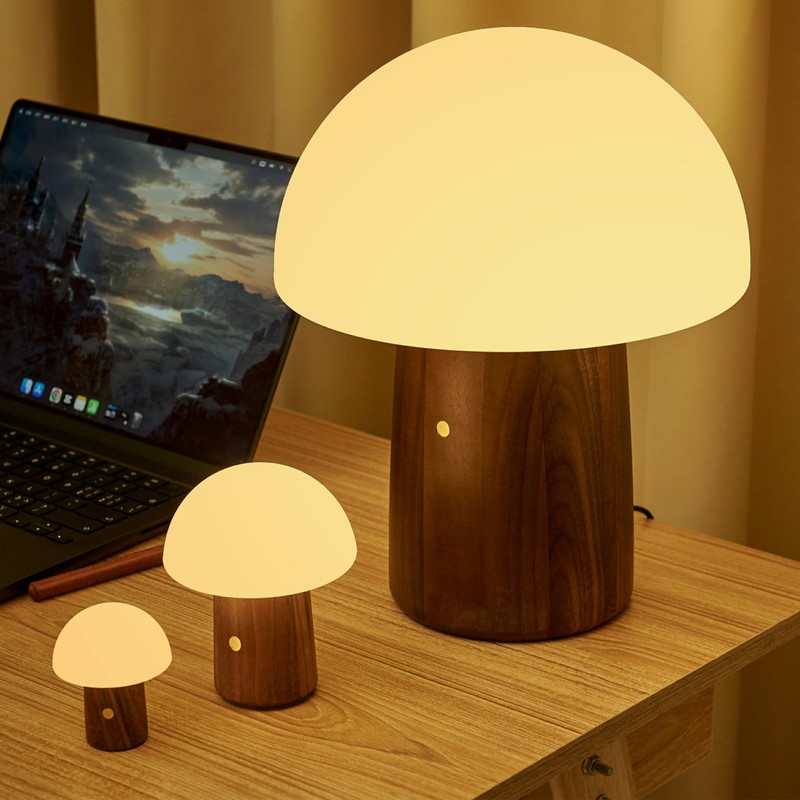 Gingko 7 Colour Changing RGB Alice Mushroom Lamp, Mood Light