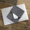 ProCase Filz Aufbewahrungsbox Tasche Zubehör Organizer für MacBook Laptop Maus
