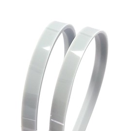 JINTAI Rubber Feet Bottom Case Rubber Foot for HP Envy 250 G7 255 G7 256 G7 TPN-C135 TPN-C136 Pack of 2 (1thin + 1thick) Silver Bottom Cover Rubber Foot Strips Feet Pad Non-Slip Bumper Foot Pad