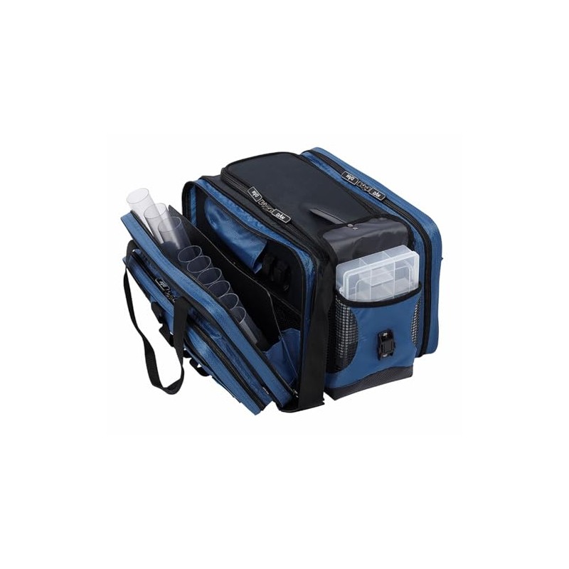 DAM Steelpower Blue Pilk and Bait Bag, 18 PVC Tubes,