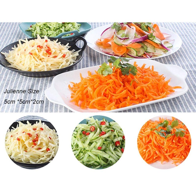zmart Manual Vegetable Cutter Slicer Kitchen Accessories Multifunction Round Potato