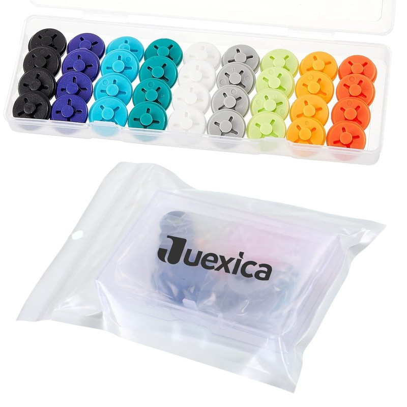 Juexica Running Bib Clips Race Number Buckle Fixing System Triathlon