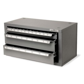 Cle-line Huot Drill Bit Cabinet, Jobber, 29 Compartment (C23992)