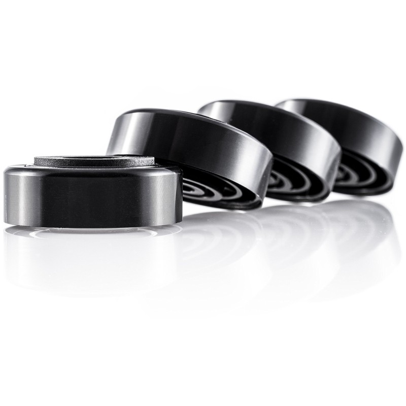 Hifi Lab Aluminium Black Audio Devices 30x11 Legs Feet Aluminium