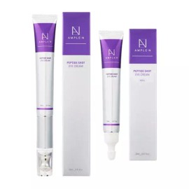 Ampoule N [코리아나] 앰플엔 펩타이드샷 아이크림디바이스 본품1+리필1 Koreana Ampoule N Peptide Shot Eye Cream Device Full Set (1 Main Device + 1 Refill)
