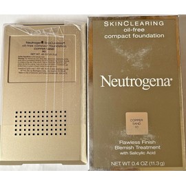 Neutrogena Skin Clearing Oil Free Compact Foundation COPPER SAND 90 / Sealed