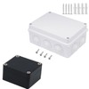 Zulkit Project Box ABS Plastic IP65 Waterproof Dustproof Electrical Junction