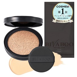 (Beautiful men will be attracted by beauty). BIVABOO Men's Makeup / Men's Cushion Foundation / Velvet Jewel Cushion (Single Refill) (Light 10) / Men's Foundation / Cushion Foundation for 30s 40s 50s