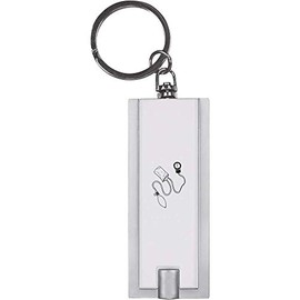 Azeeda 'Blood Pressure Monitor' Keyring LED Torch (KT00004745)