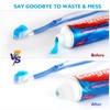 6 Pack Self Closing Toothpaste Cap,Toothpaste Cap Dispenser for Kids