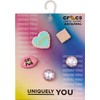 Crocs Unisex-Adult Jibbitz Girly Bling Multi Pack, Gold Shoe Charms,