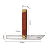 1 PCS Adjustable Carpentry Square Bevel Gauge Sliding T Bevel