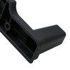 BQLZR Luggage Bottom Stand 9.45inch Suitcase Feet Pad, Sturdy Plastic